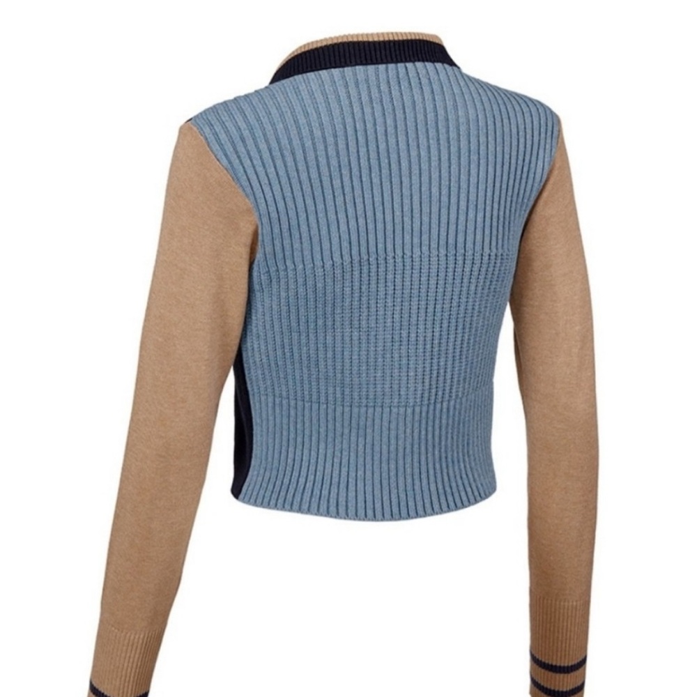 CAbi 3703 Turn Back‎ Color-block Cardigan Size Medium - Picture 4 of 11